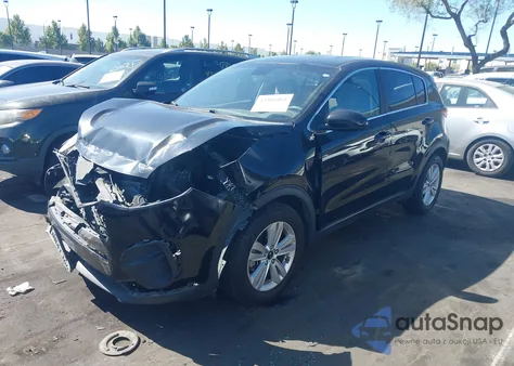 2018 Kia Sportage Lx from USA, damaged, VIN KNDPM3AC0J7398753